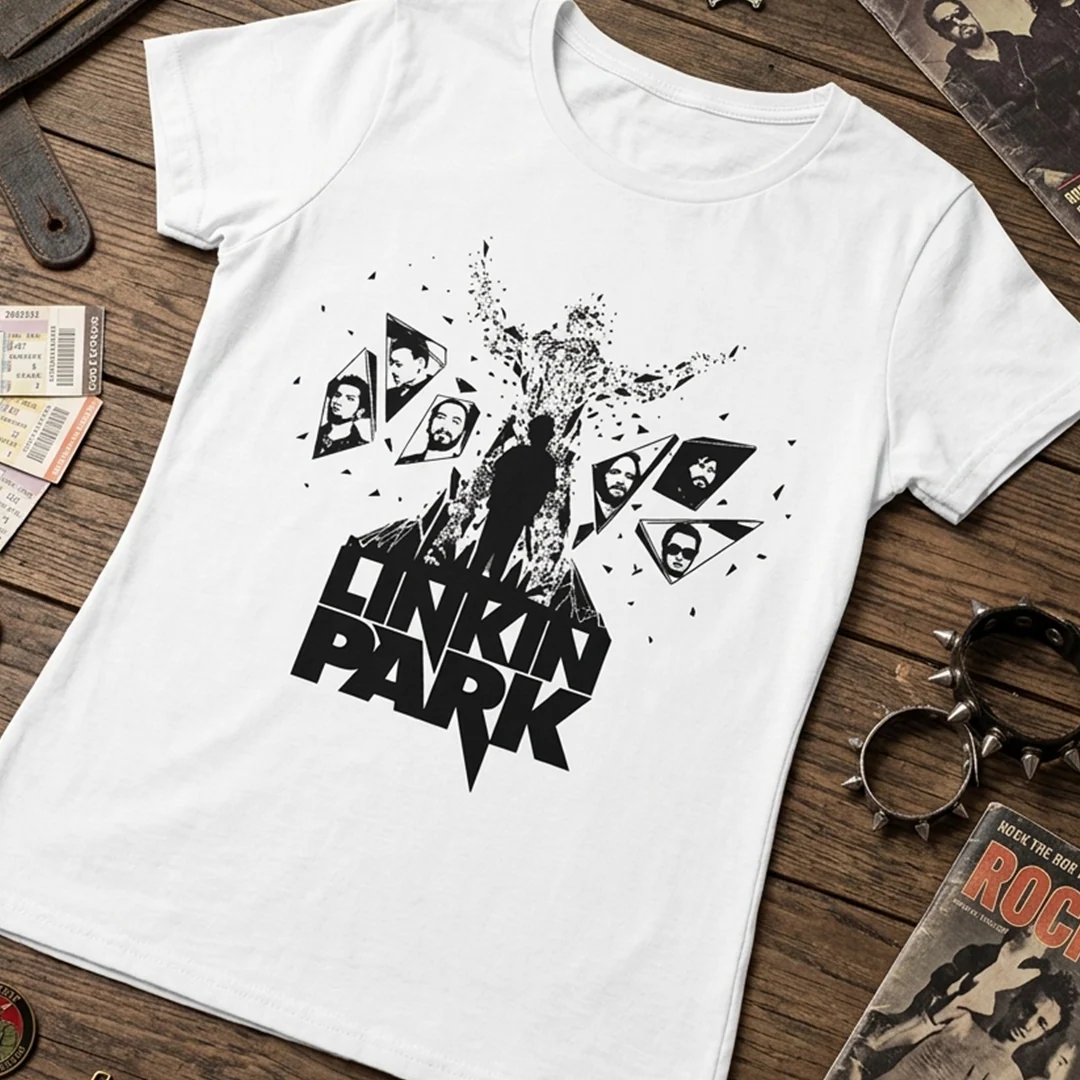 Camiseta Algodon Linkin Park Mujer - Image 3