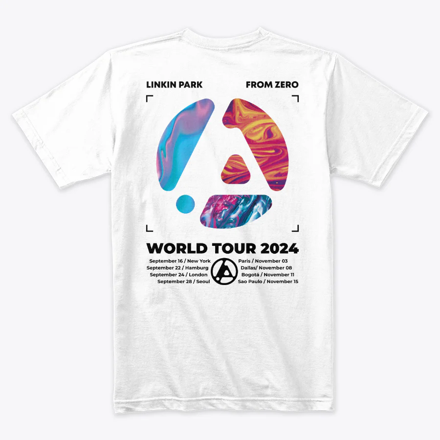 Camiseta Algodon Linkin Park From Zero Tour - Image 3