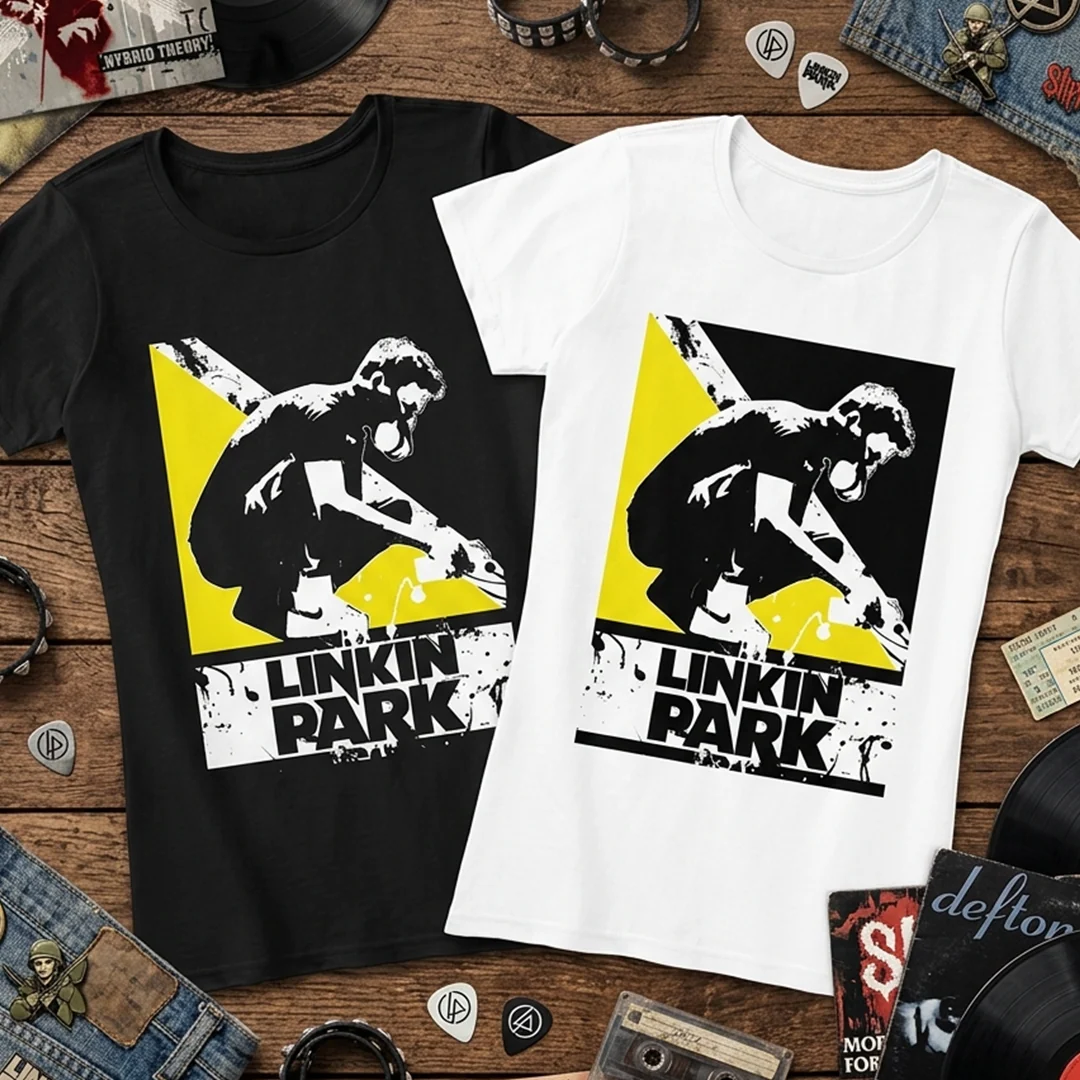 Camiseta Algodon Linkin Park Style Mujer - Image 4