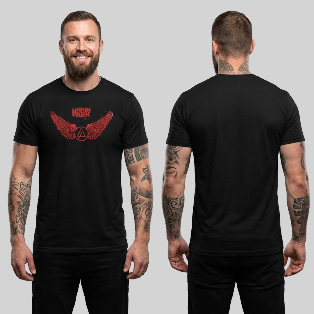 Camiseta Algodon Linkin Park Wing - Image 3