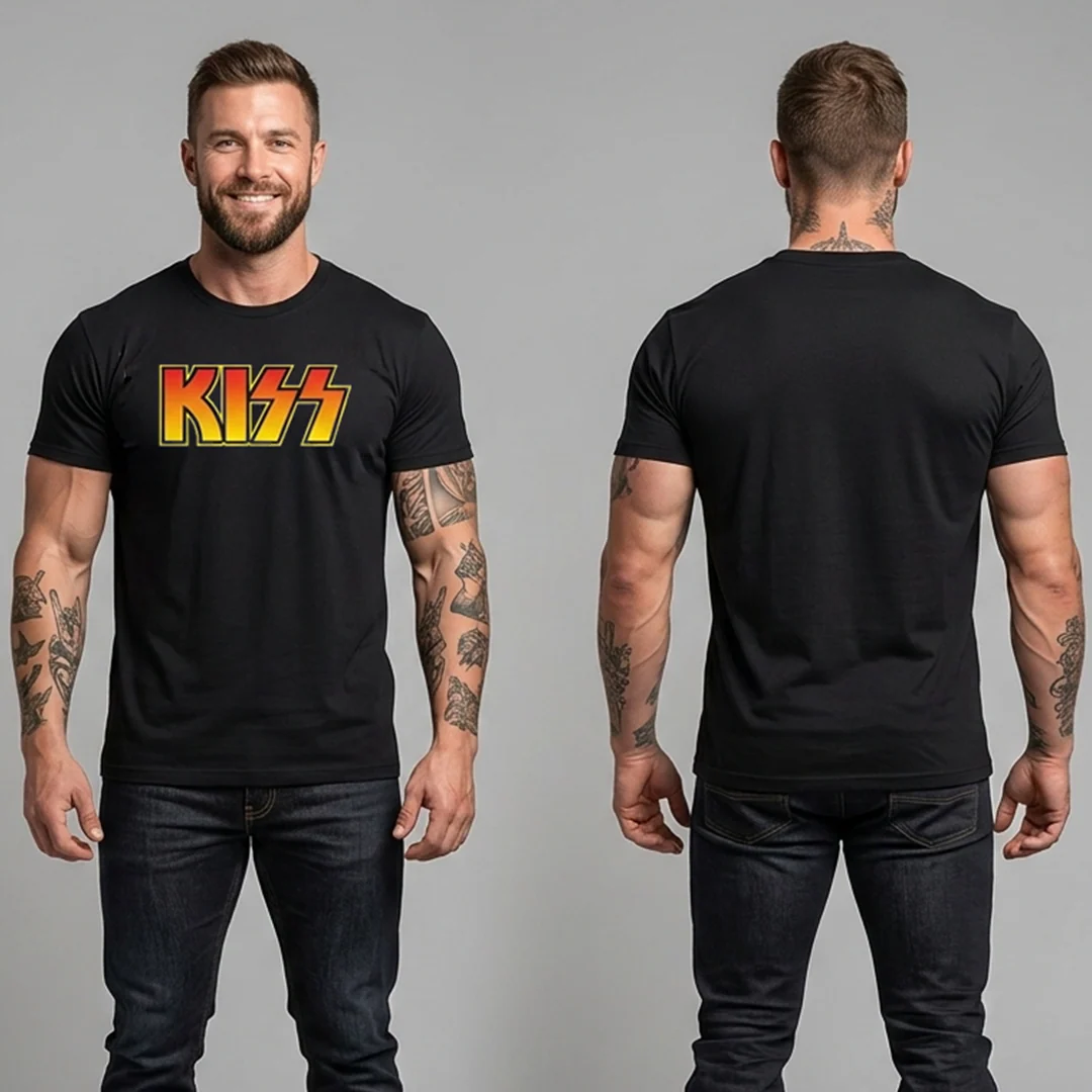 Camiseta Algodon Logo Kiss - Image 2