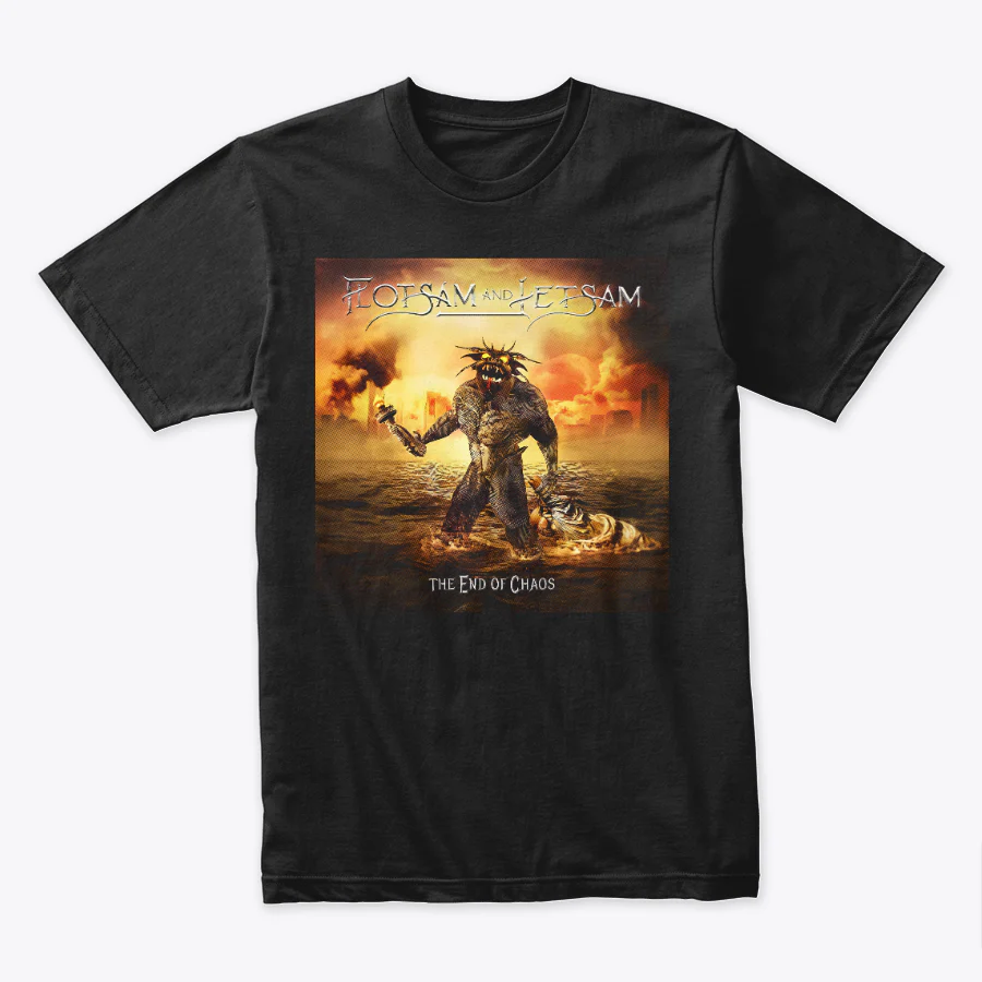 Camiseta Algodon Lotsam And Jetsam The End Of Chaos