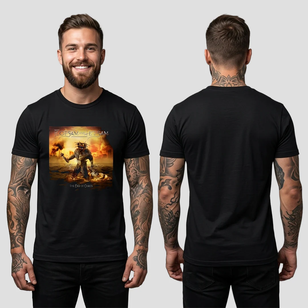 Camiseta Algodon Lotsam And Jetsam The End Of Chaos - Image 2