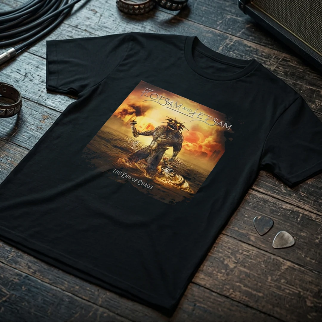 Camiseta Algodon Lotsam And Jetsam The End Of Chaos - Image 3
