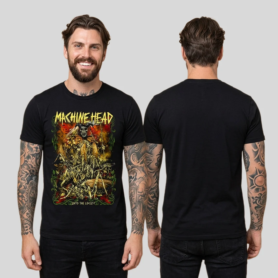Camiseta Algodon Machine Head Unto The Locust - Image 2