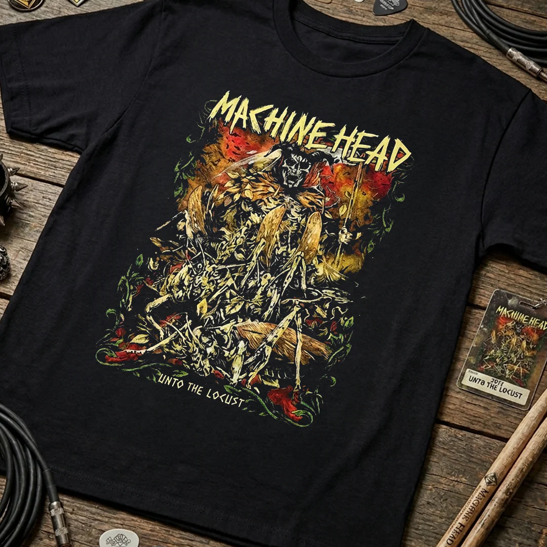 Camiseta Algodon Machine Head Unto The Locust - Image 3