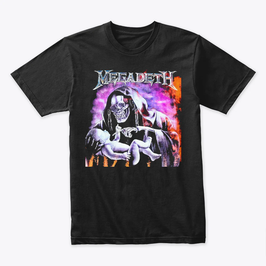 Camiseta Algodon MegaDeth Art Style