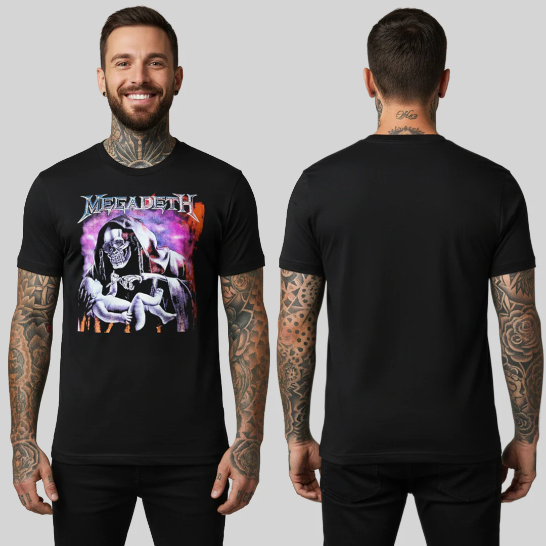 Camiseta Algodon MegaDeth Art Style - Image 2
