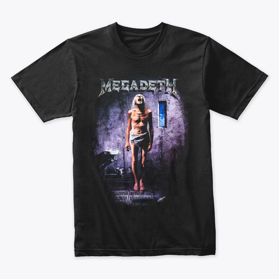 Camiseta Algodon Megadeth Countdown to Extinction Poster