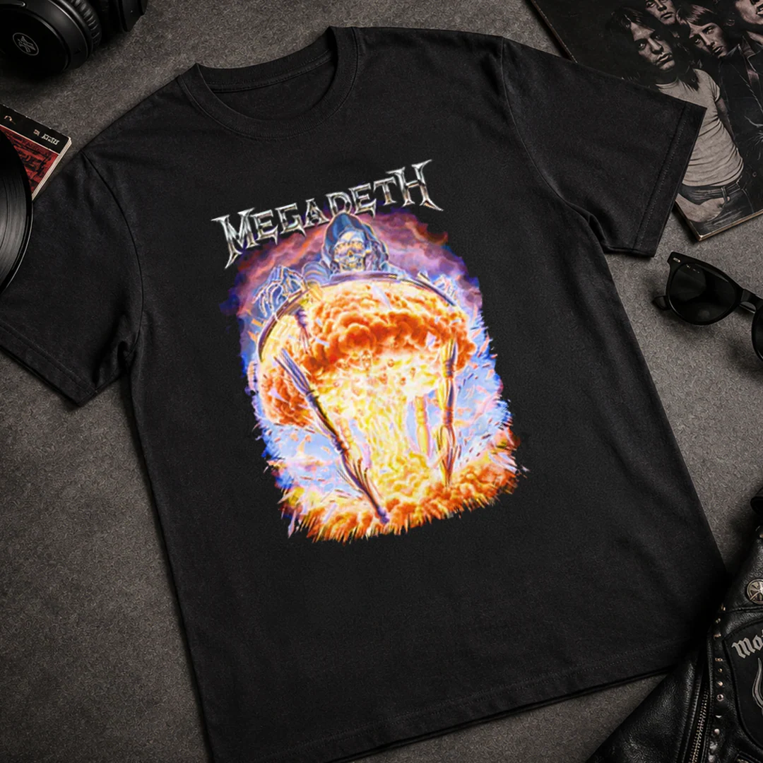 Camiseta Algodon Megadeth Erupcion Extinction Art - Image 3