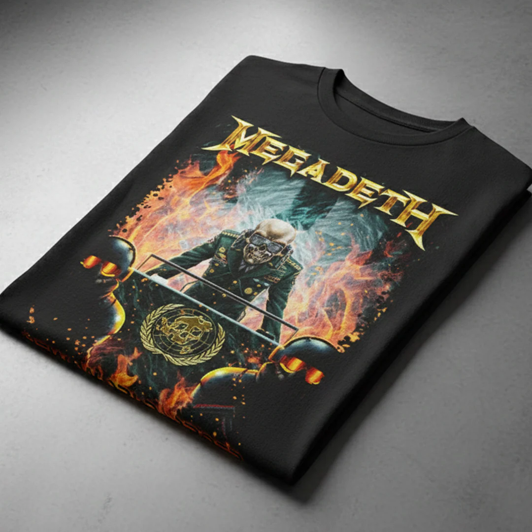Camiseta Megadeth New World Order - Image 3