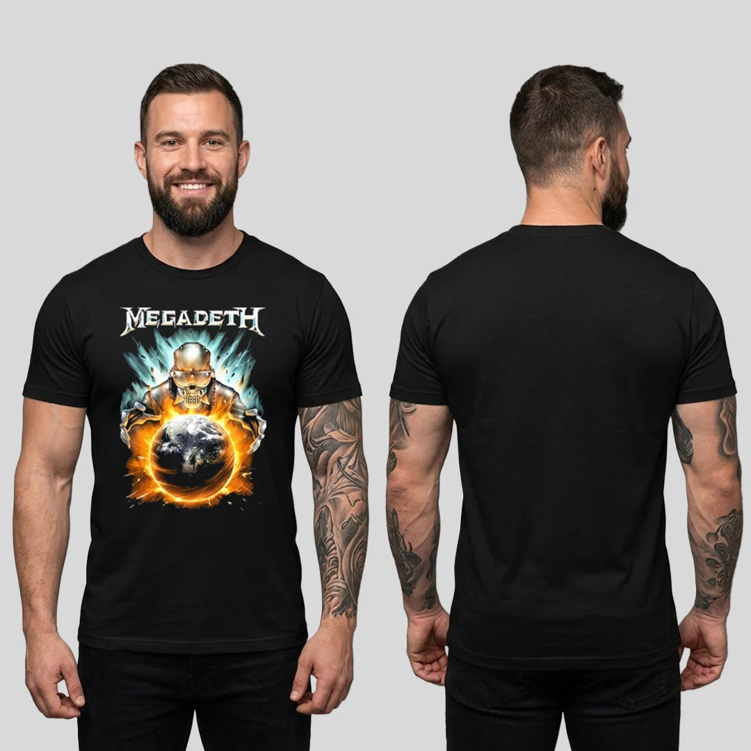 Camiseta Algodon Megadeth Poster - Image 2
