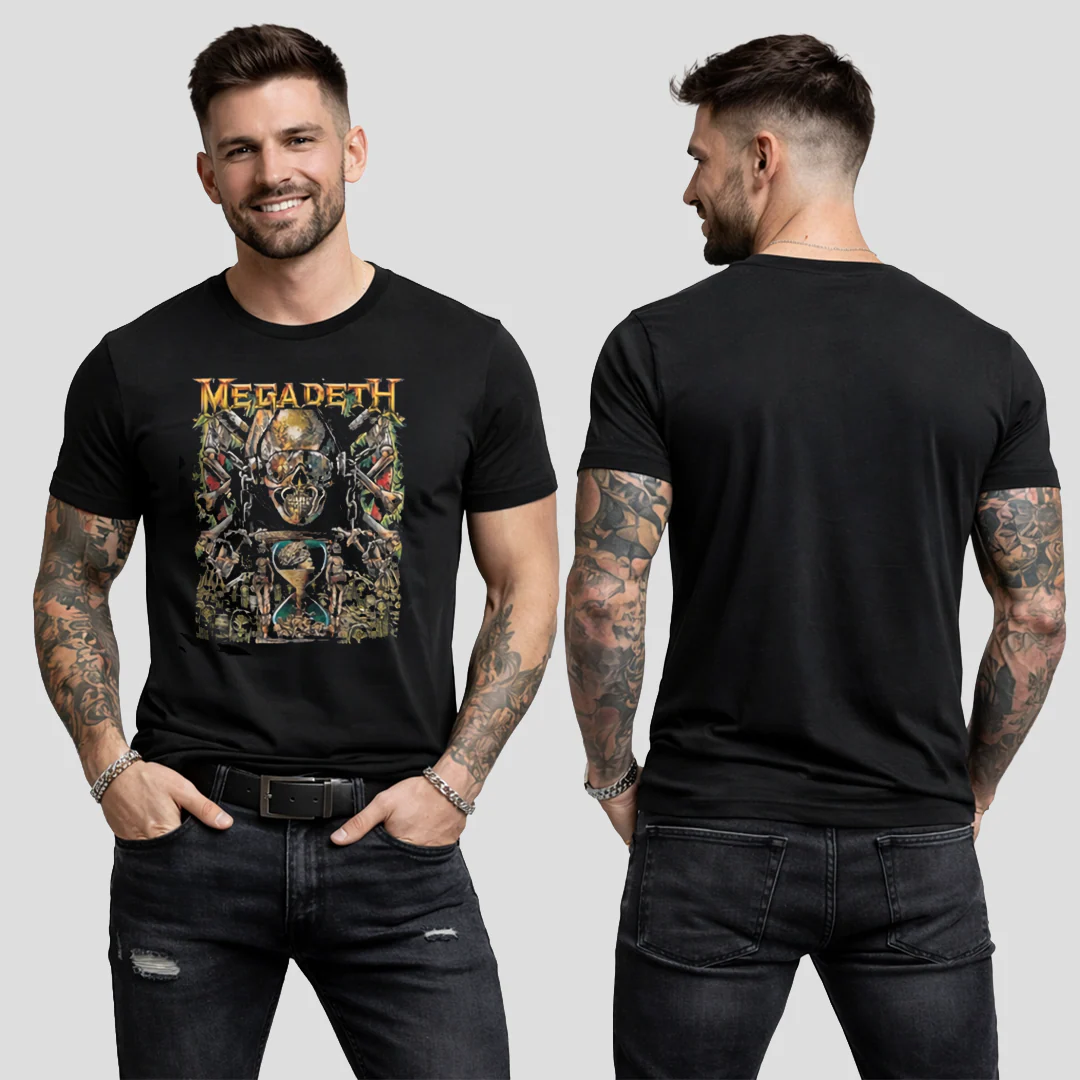 Camiseta Algodon MegaDeth Poster Style - Image 2