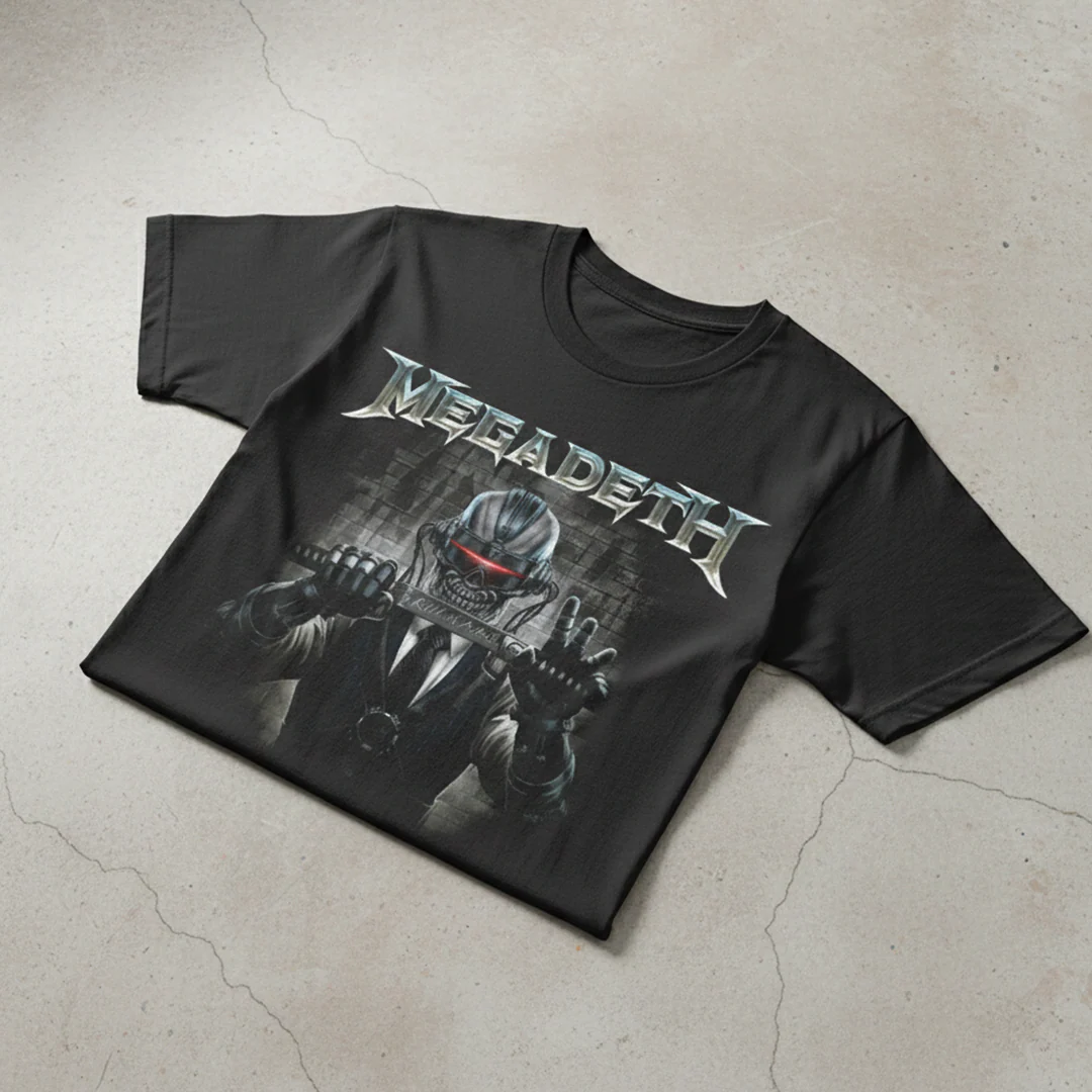 Camiseta Algodon Megadeth Rust In Peace - Image 3