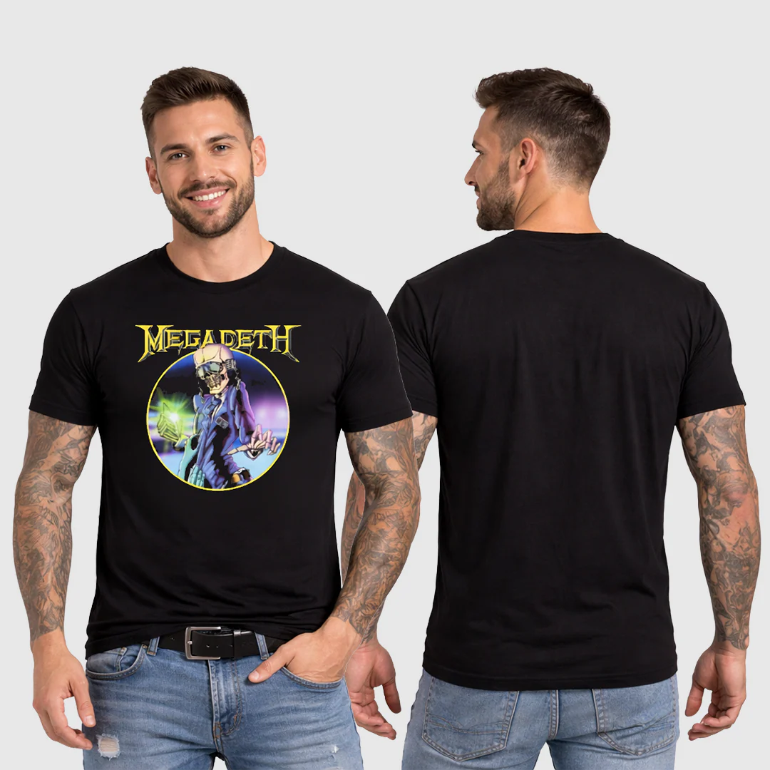 Camiseta Algodon Megadeth Target Rust In Peace Anniversary - Image 3