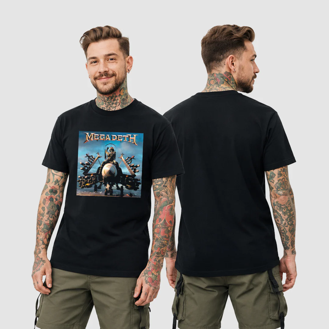 Camiseta Algodon Megadeth Warheads on Foreheads - Image 2