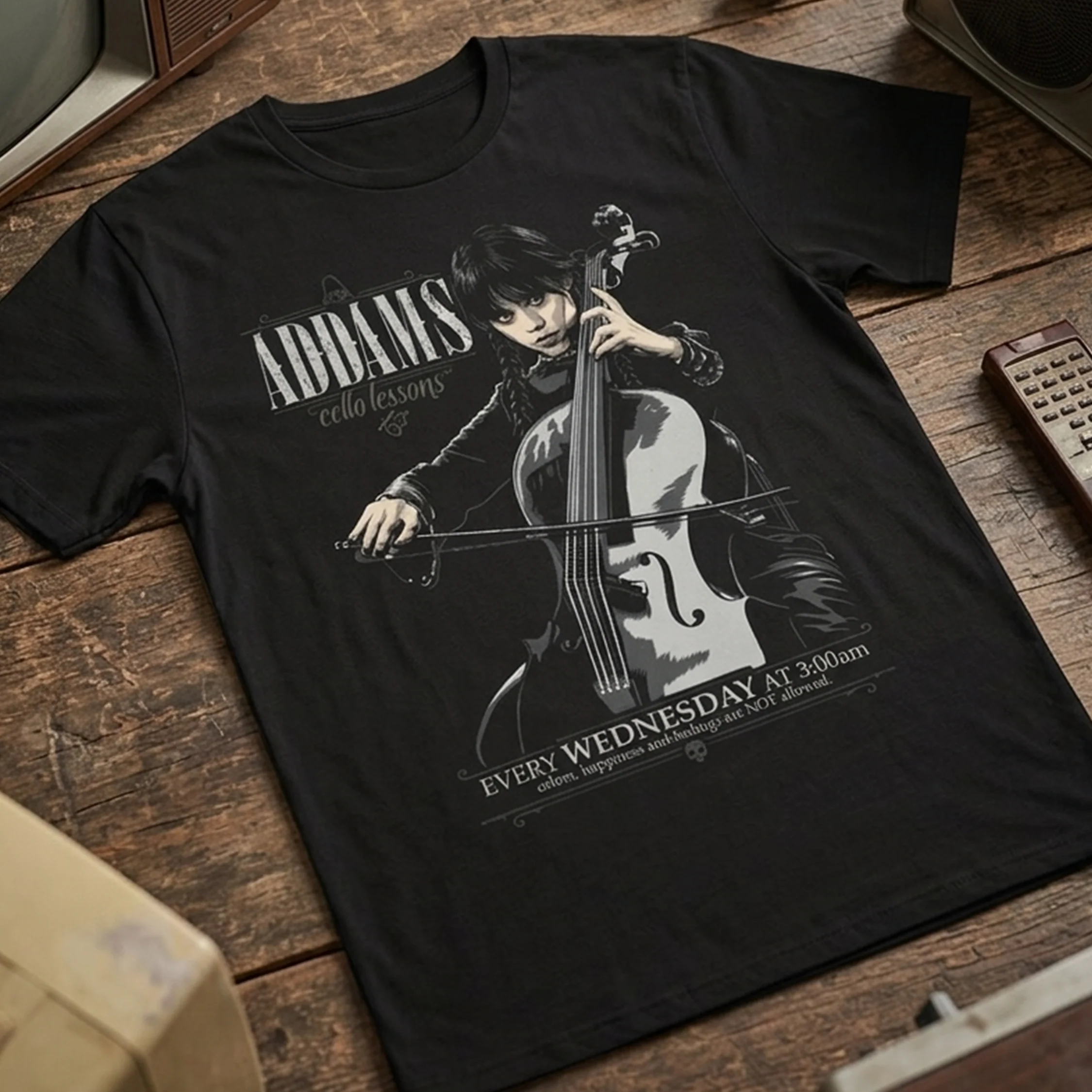Camiseta Algodon Merlina Addams - Image 3
