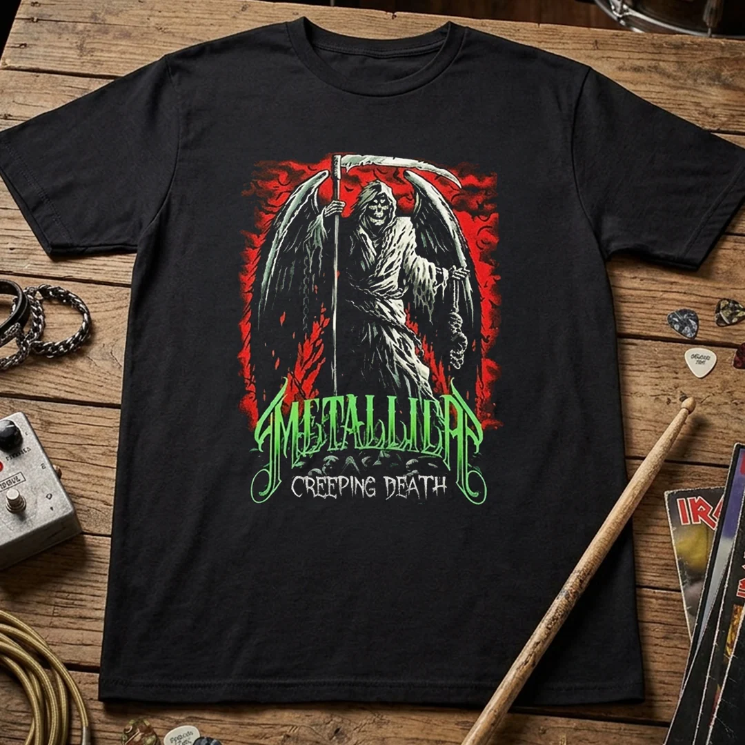 Camiseta Algodon Metallica Creeping Death - Image 3