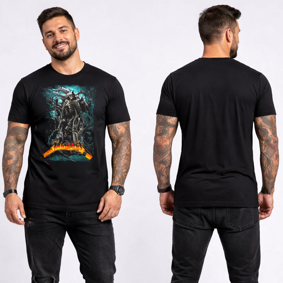 Camiseta Algodon Metallica Ghost Poster - Image 2