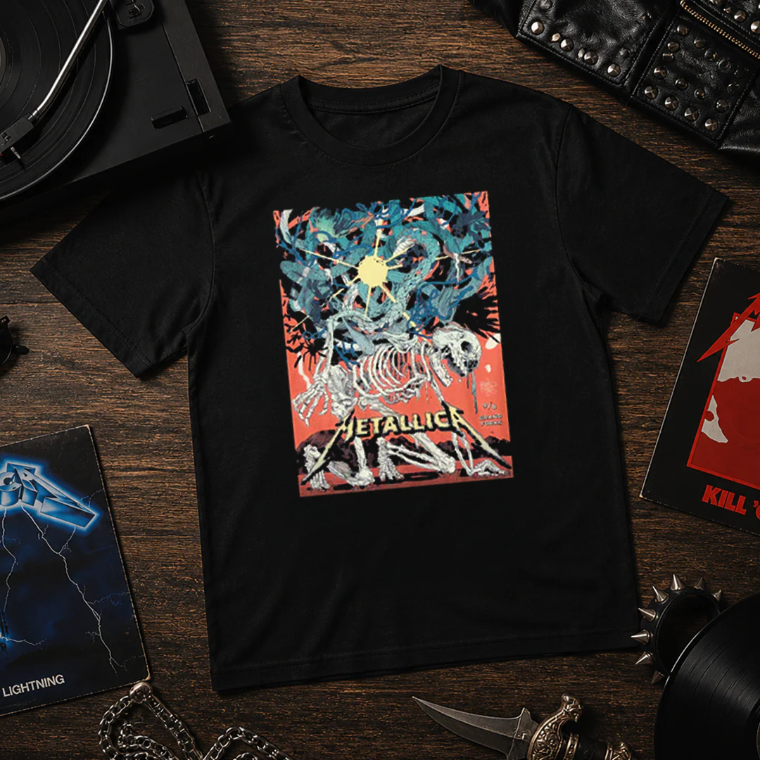 Camiseta Algodon Metallica Grand Forks - Image 4