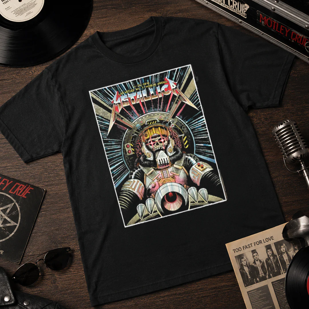 Camiseta Algodon Metallica Las Vegas Poster - Image 3