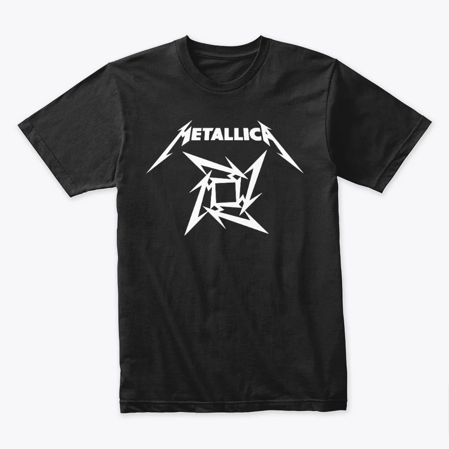 Camiseta Algodón Metallica Logo 2