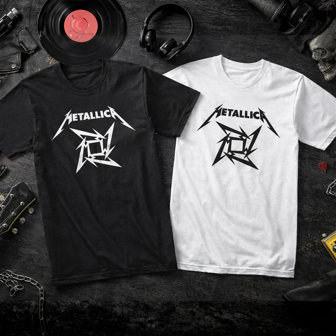 Camiseta Algodón Metallica Logo 2 - Image 4
