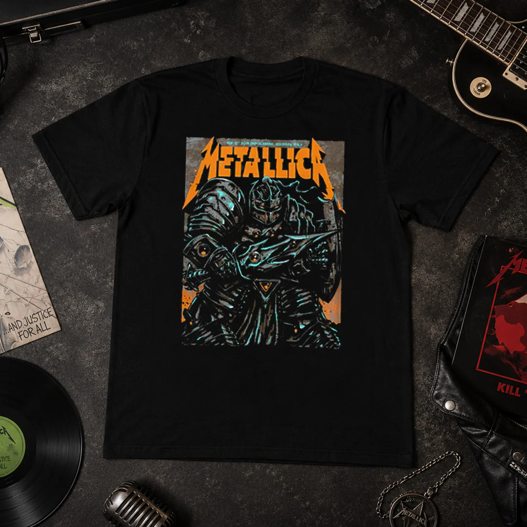 Camiseta Algodon Metallica Poster Italy - Image 3