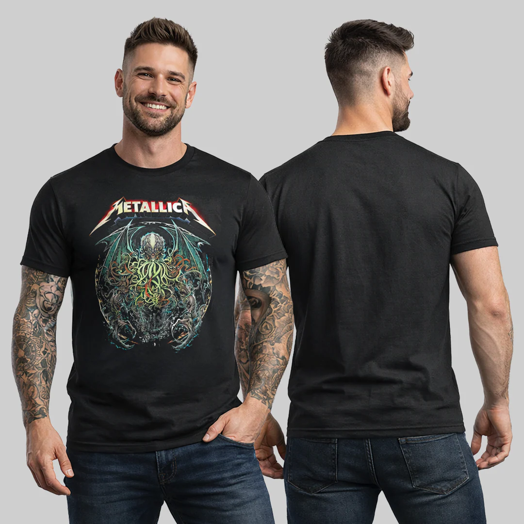 Camiseta Algodon Metallica The Call Of Ktulu - Image 2