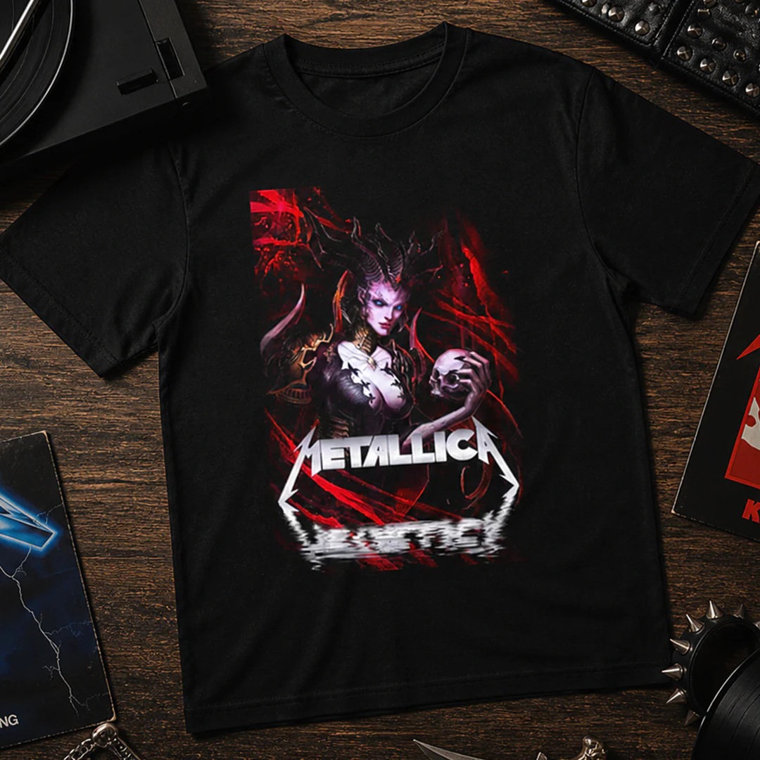 Camiseta Algodon Metallica Women Demon - Image 3