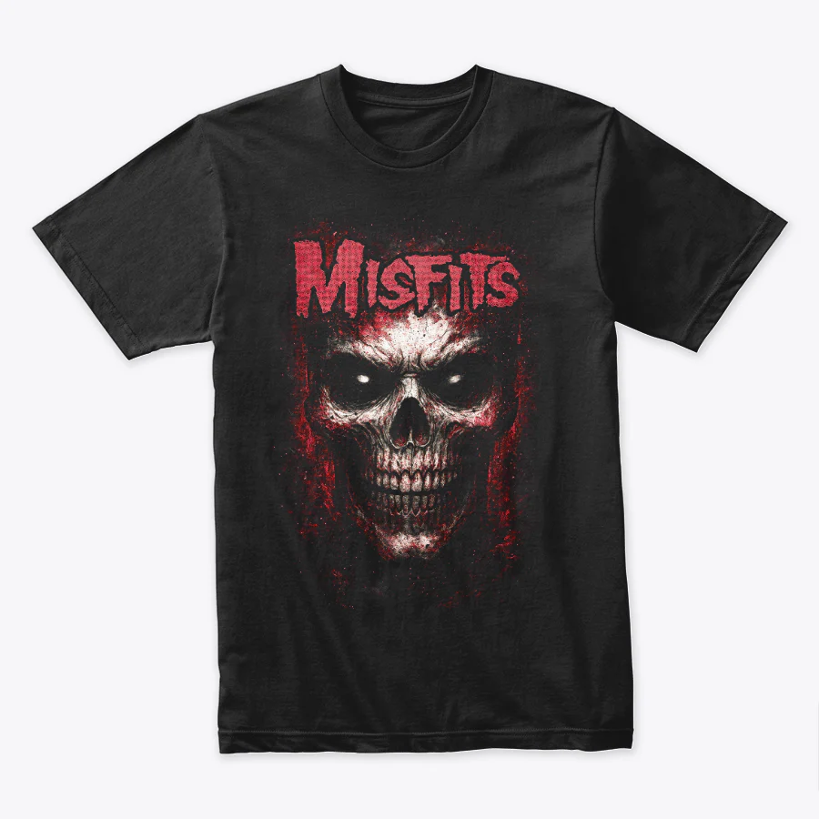 Camiseta Algodon Misfits Face