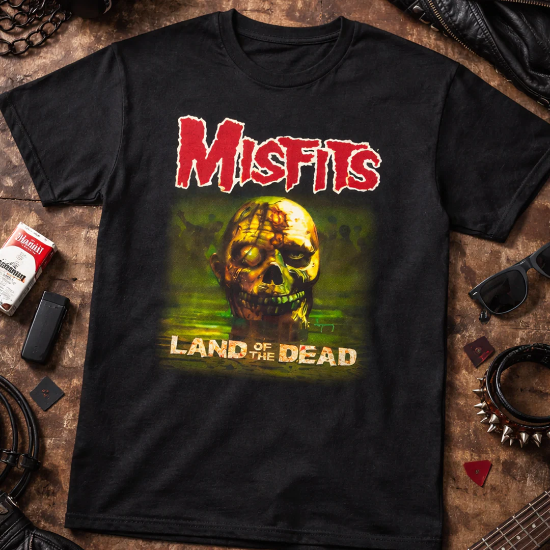 Camiseta Algodon Misfits Land Of The Dead - Image 3
