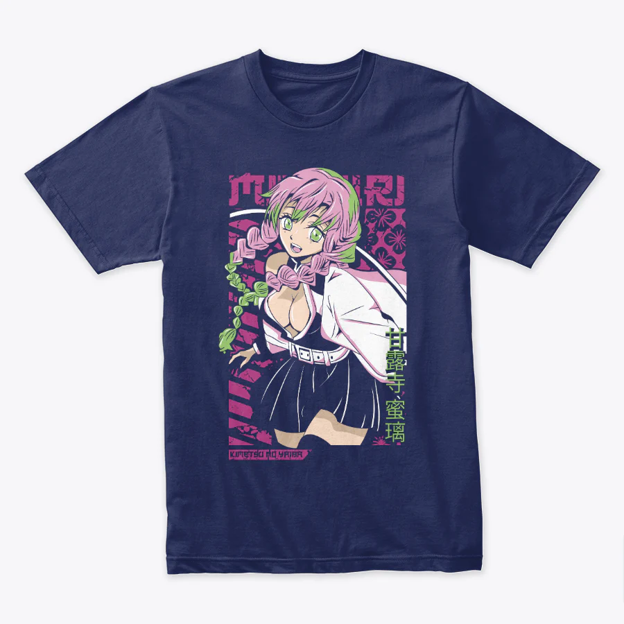 Camiseta Algodon Mitsuri Kanroji Demon Slayer - Image 3