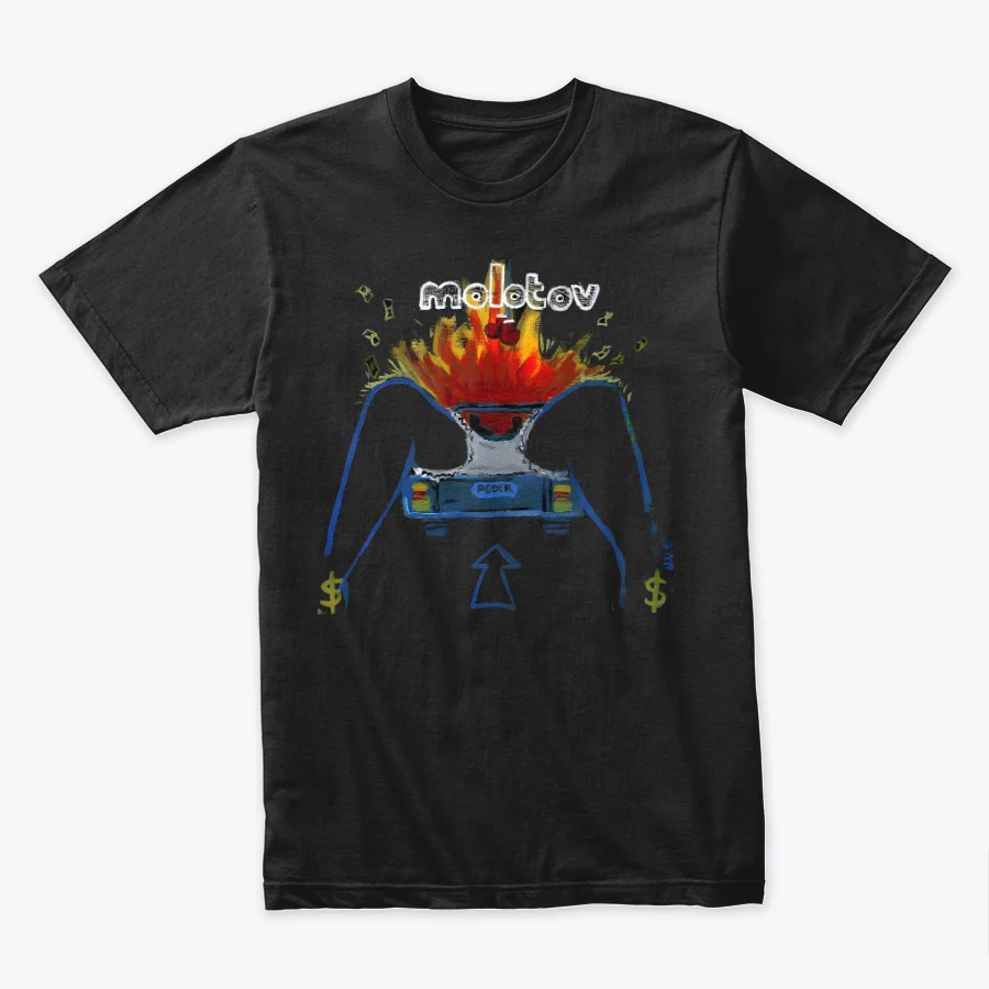 Camiseta Algodon Molotov ¿Donde Jugaran Las Niñas?