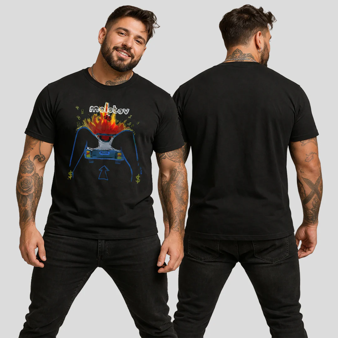 Camiseta Algodon Molotov ¿Donde Jugaran Las Niñas? - Image 2