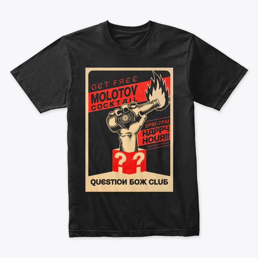 Camiseta Algodon Molotov Cocktail