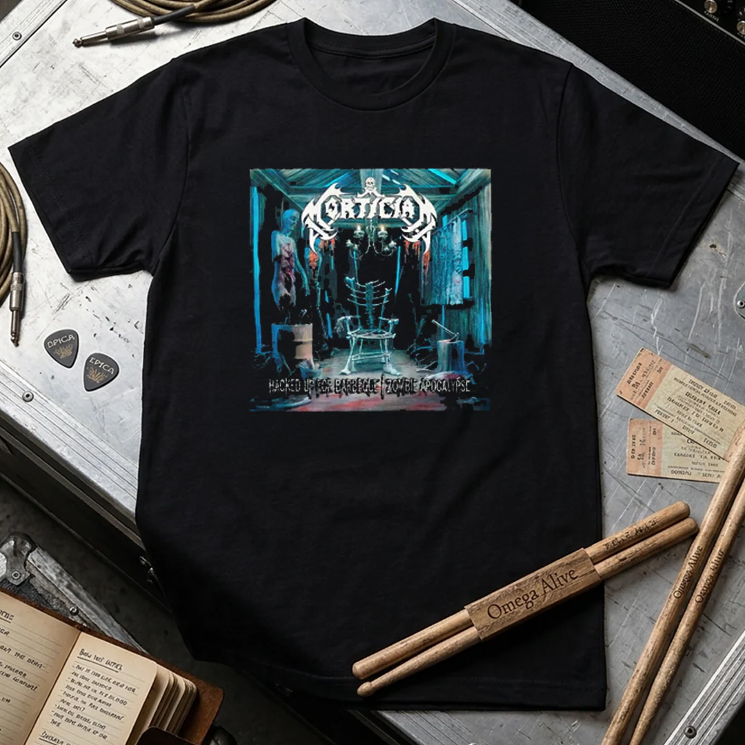 Camiseta Algodon Mortician Hacked Up For Barbecue - Image 3