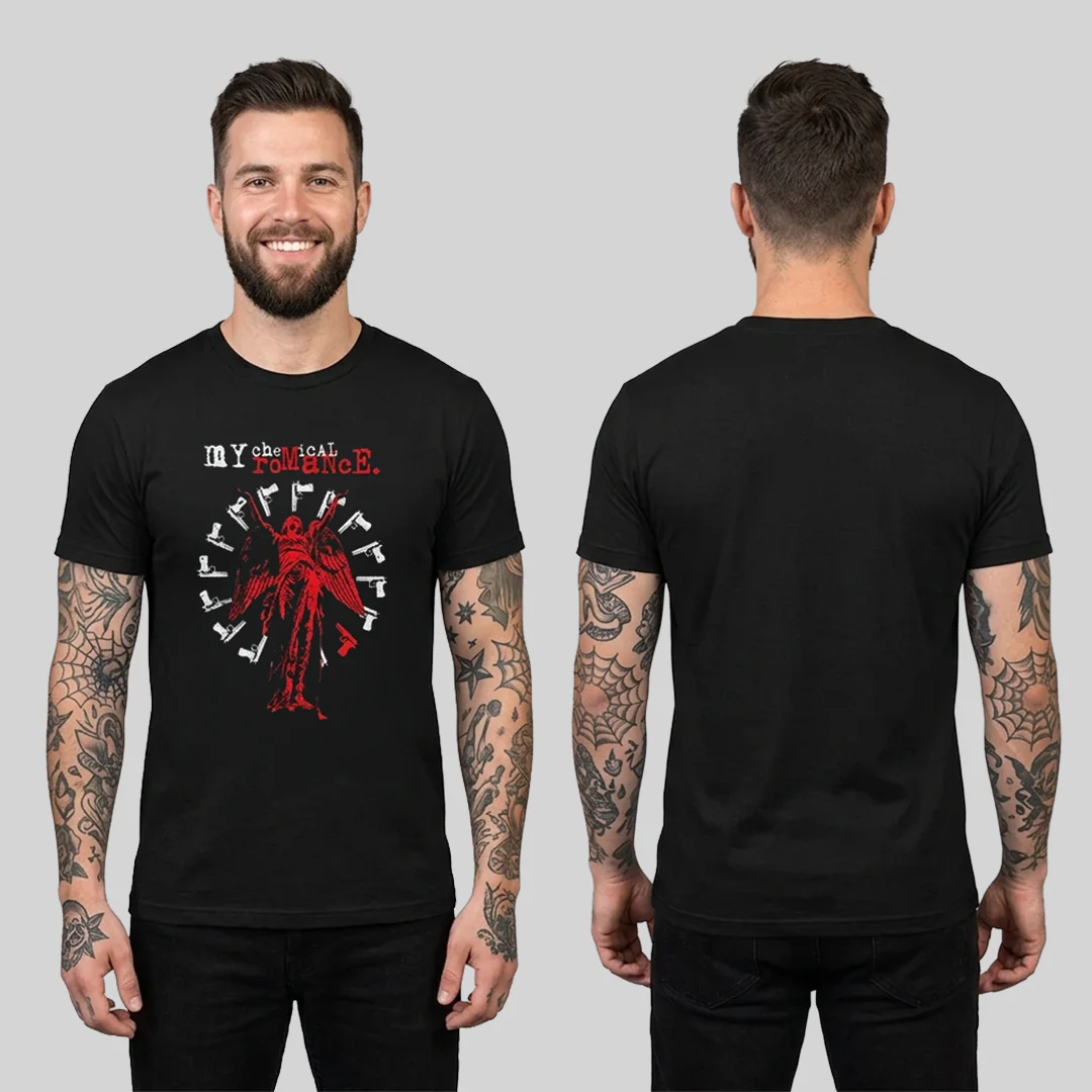 Camiseta Algodón My Chemical Romance Flyer Guns - Image 2