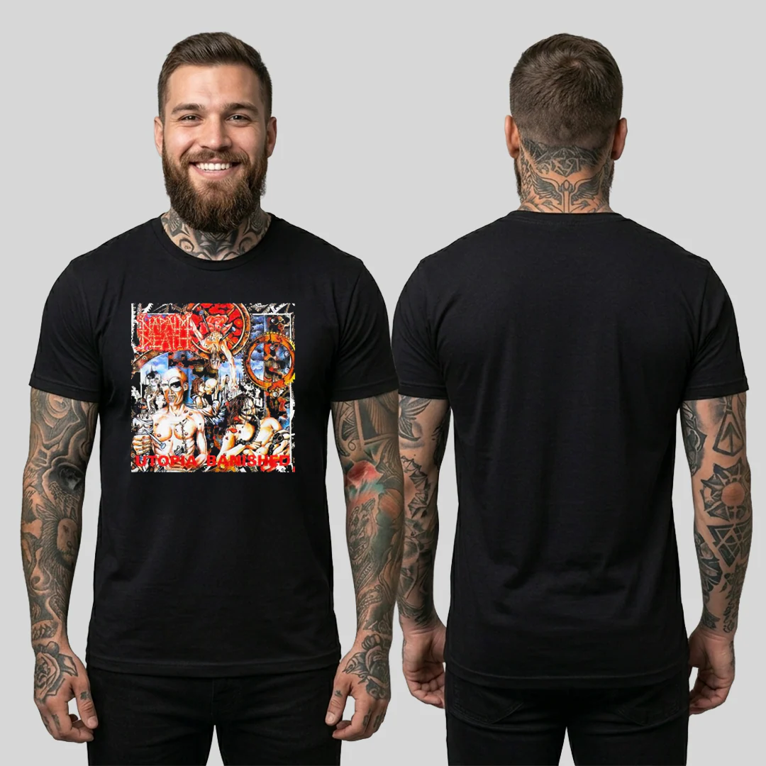 Camiseta Algodon Napalm Death Utopia Banished - Image 3