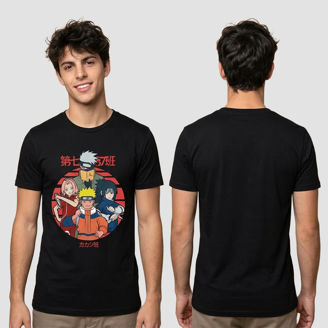 Camiseta Algodon Naruto Equipo 7 - Image 2
