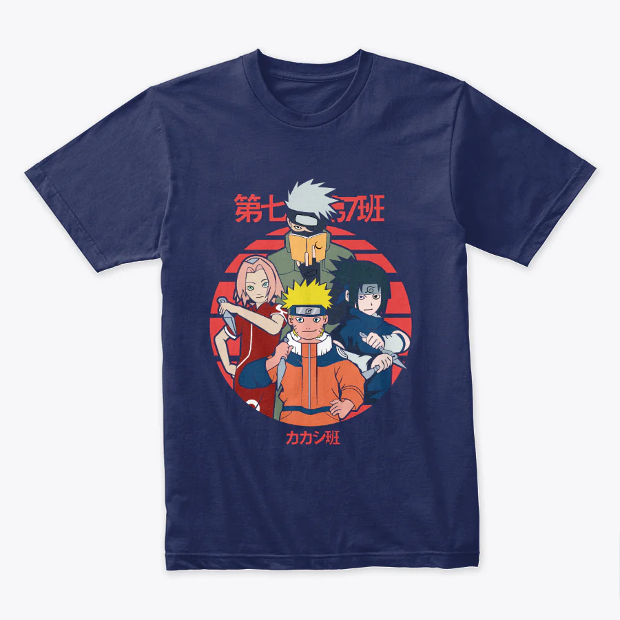 Camiseta Algodon Naruto Equipo 7 - Image 3