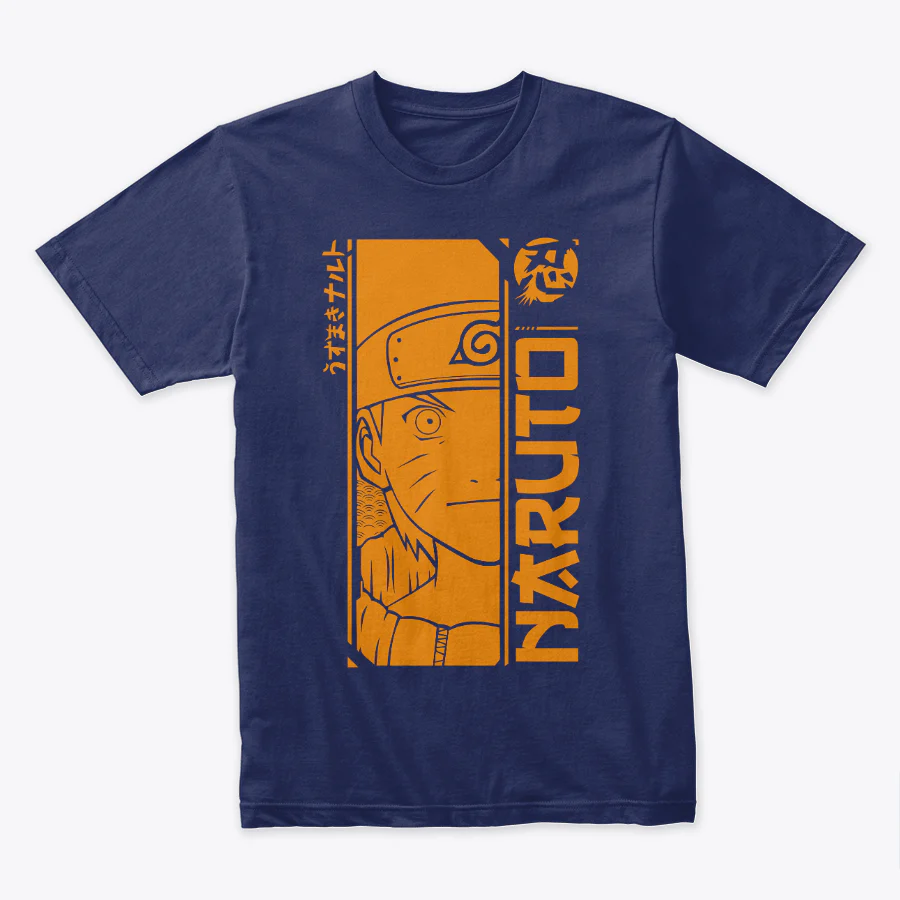 Camiseta Algodon Naruto Face Style - Image 4