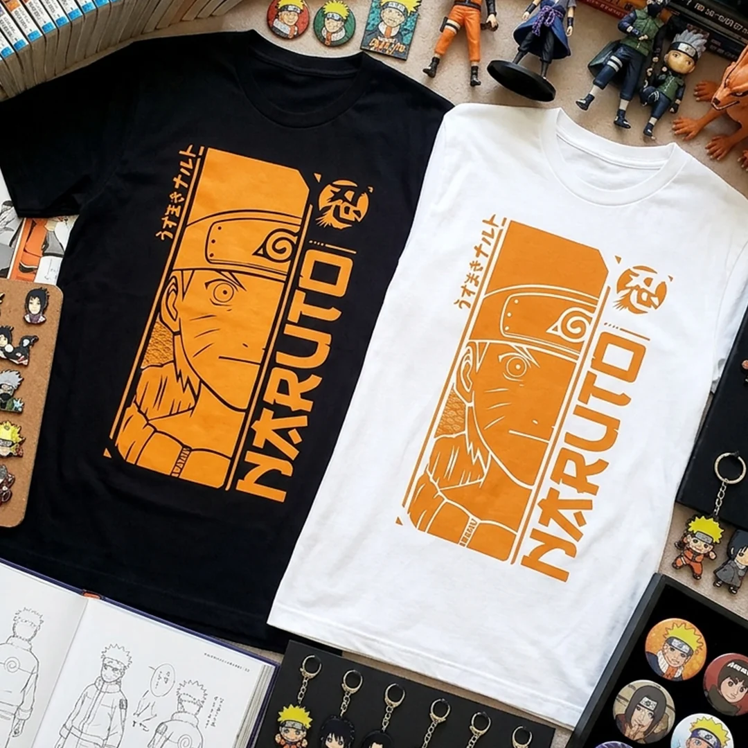 Camiseta Algodon Naruto Face Style - Image 6
