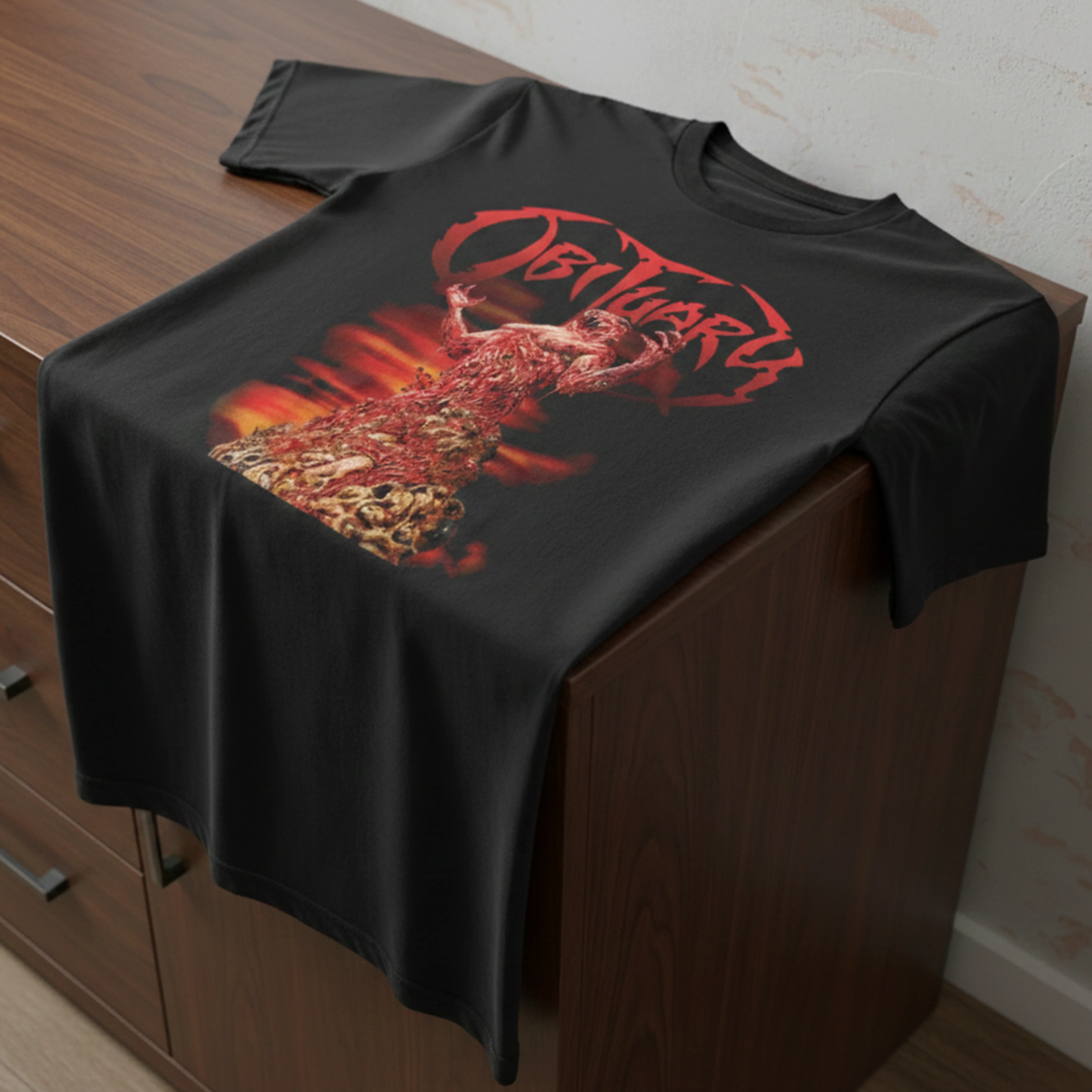 Camiseta Algodón Obituary Cause of Death 2 - Image 3