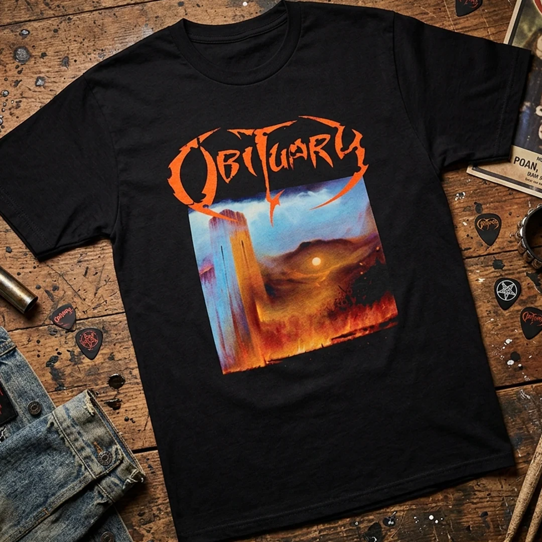 Camiseta Algodón Obituary ying of Everything. - Image 3