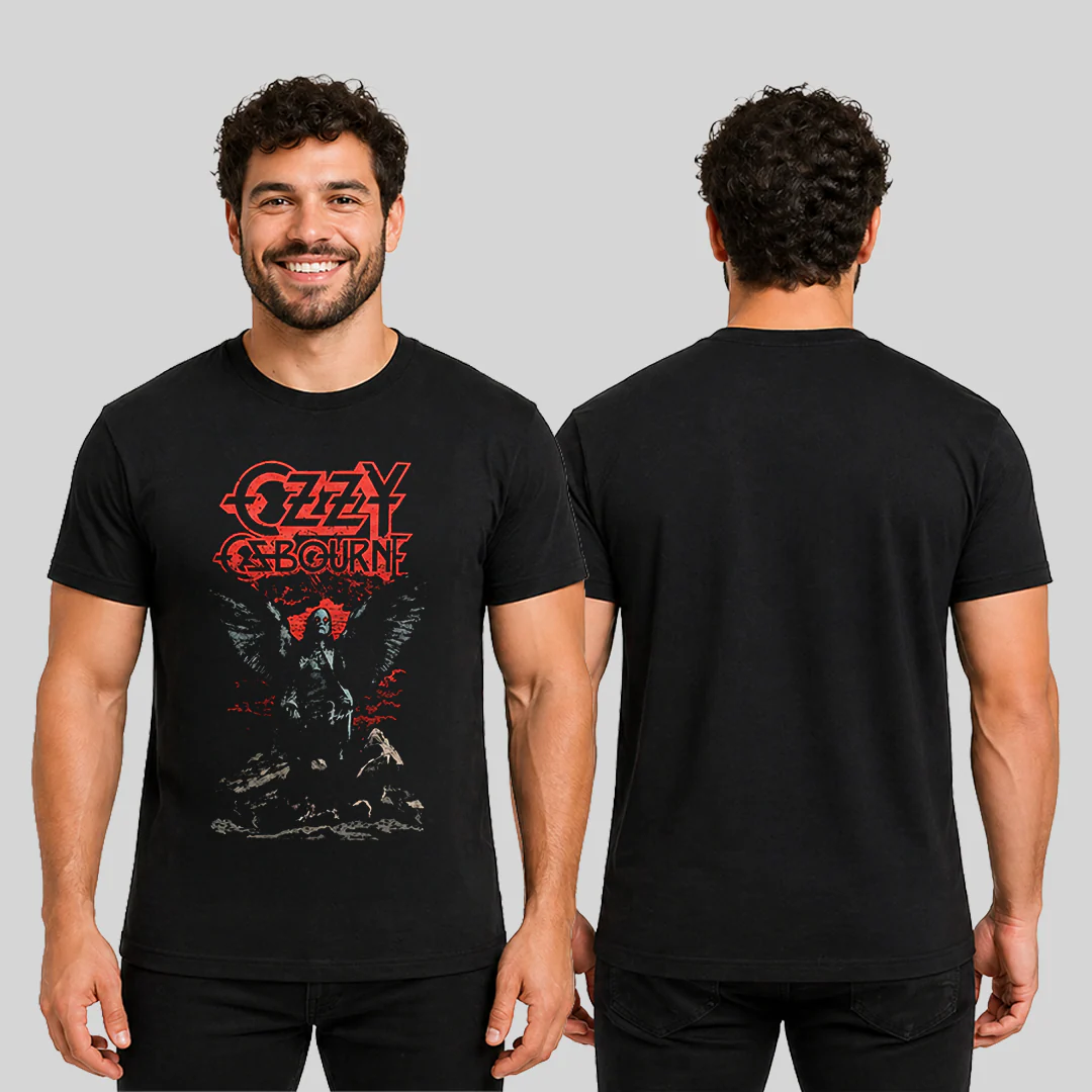 Camiseta Algodon Ozzy Osbourne Angel Wings - Image 2
