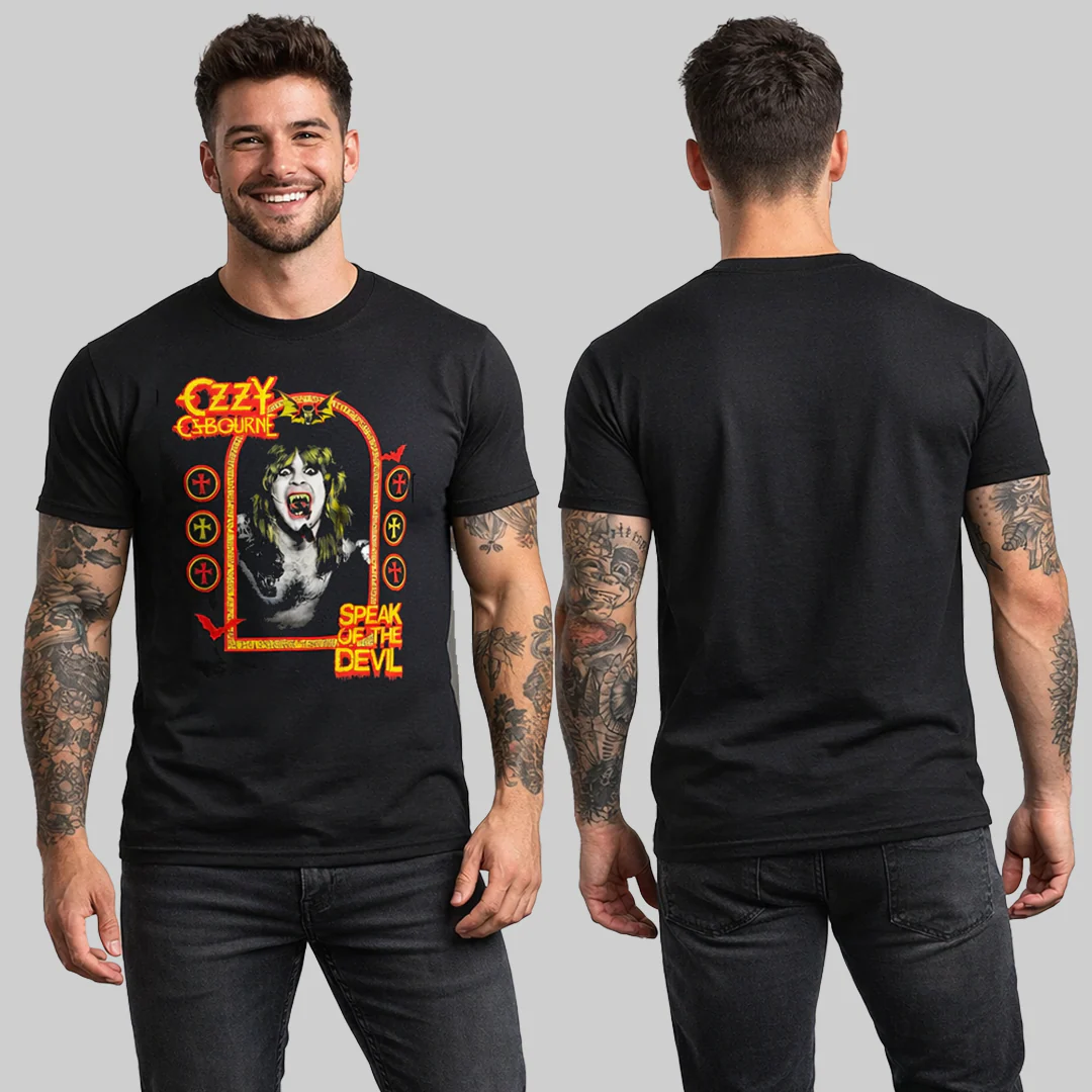 Camiseta Algodon Ozzy Osbourne Speak Of The Devil - Image 3