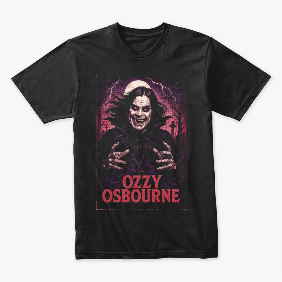 Camiseta Algodon Ozzy Osbourne Vampire
