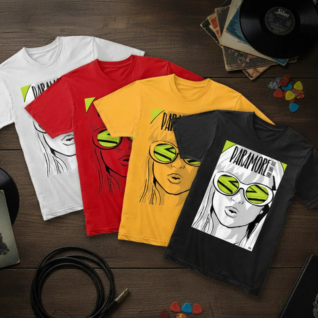 Camiseta Algodon Paramore Tour 2017 - Image 9