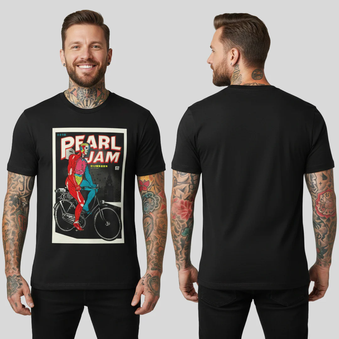 Camiseta Algodon Pearl Jam Poster 2010 - Image 2